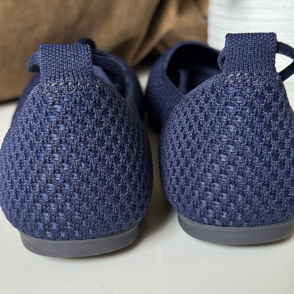 Rothy’s The Square Wrap Size W10 Navy Blue - image 8